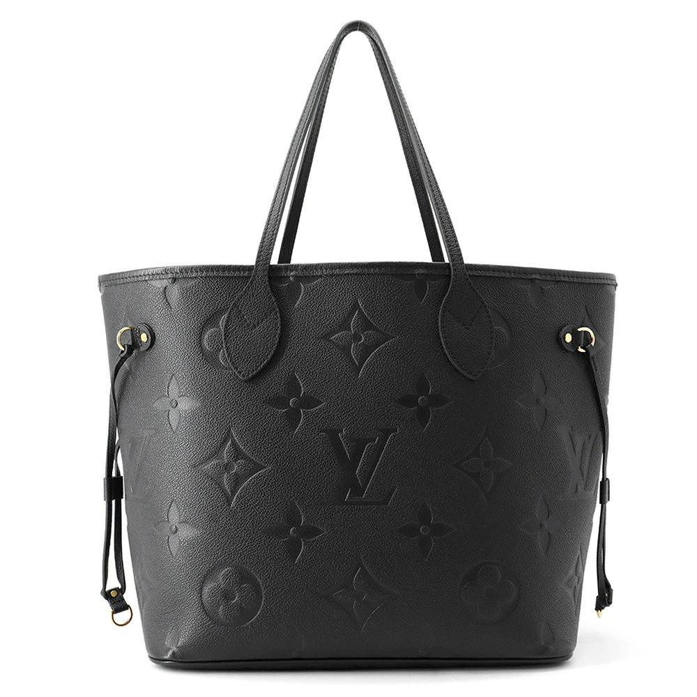 Louis Vuitton Tote Bag Monogram Empreinte Neverfull Black